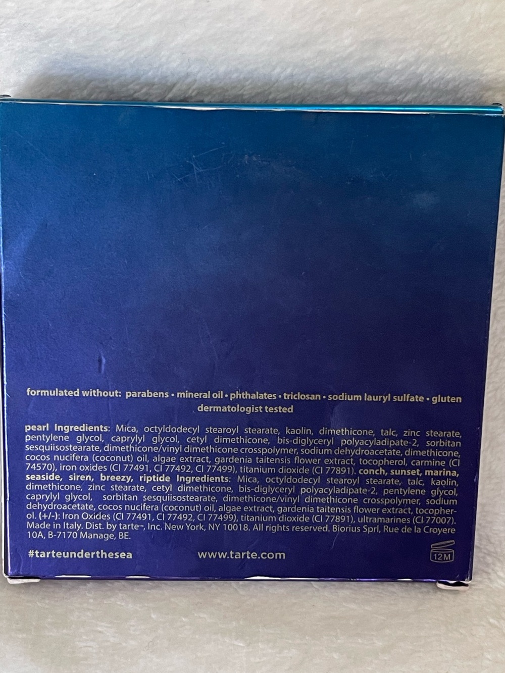 TARTE Rainforest of the Sea Vol II Eye Shadow Palette New - Picture 7 of 8